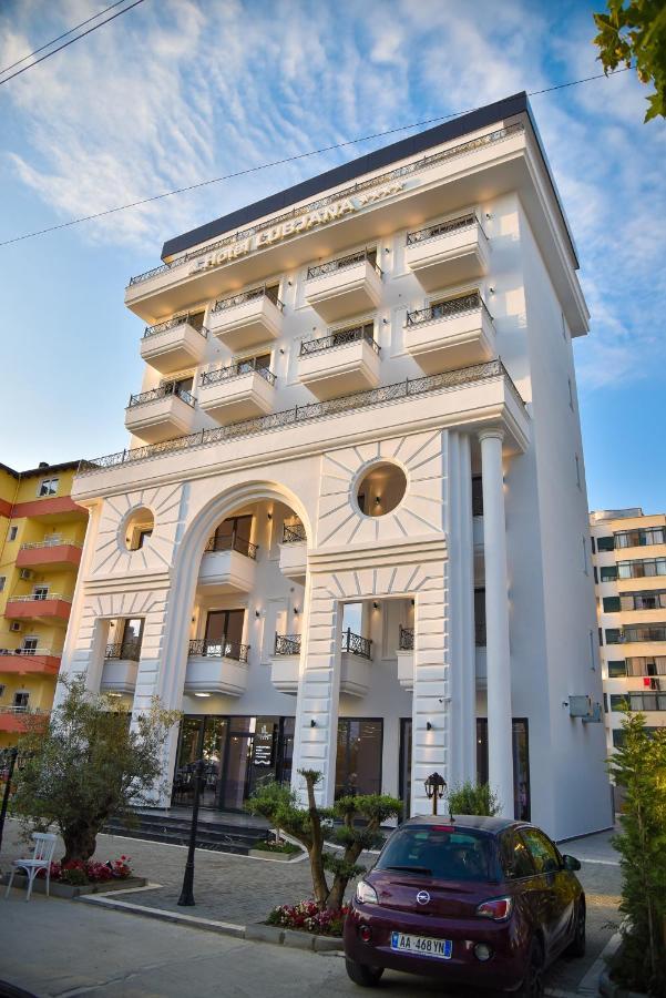 Hotel Lubjana Durrës Exteriör bild